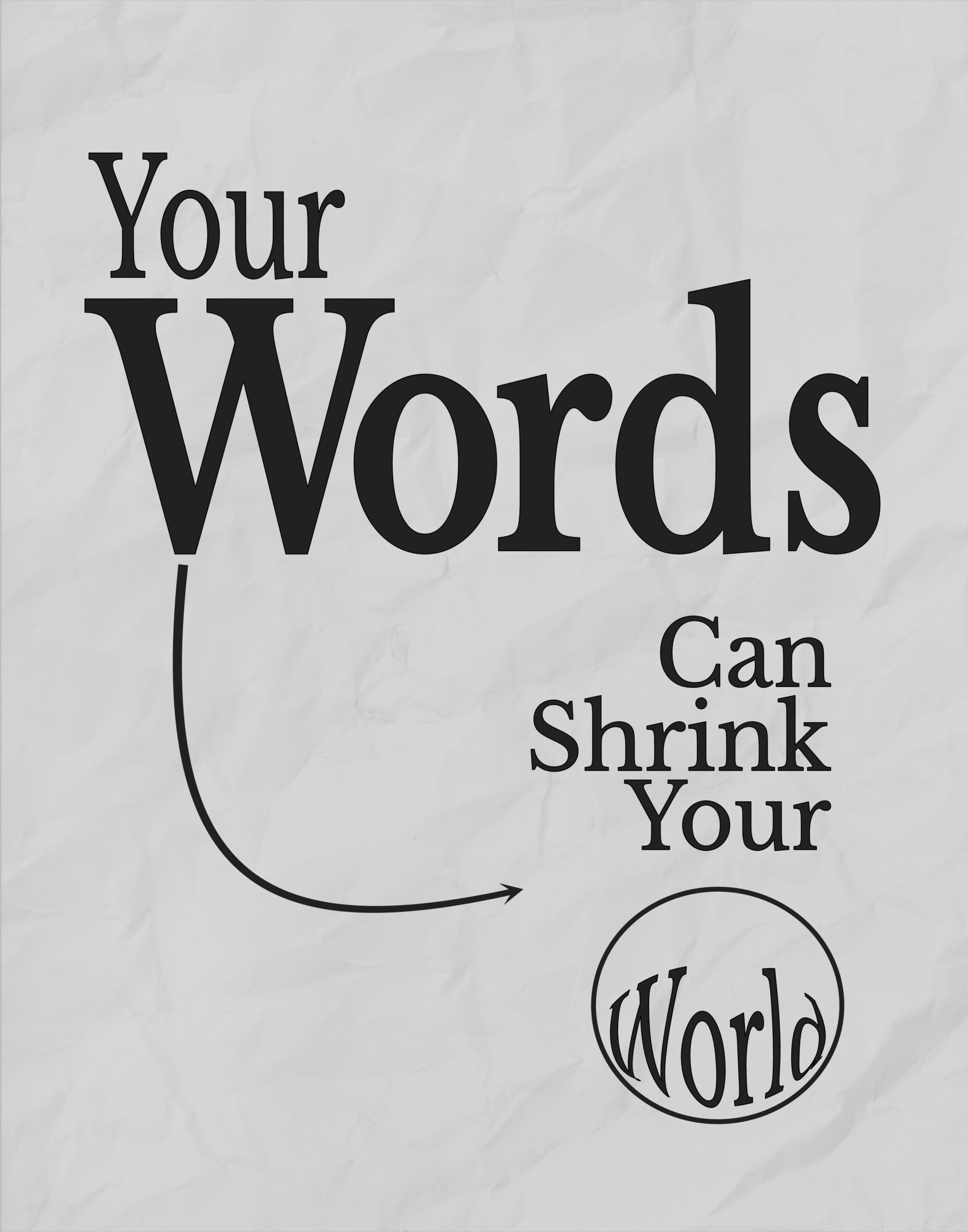 Words Shrinking World (refined)