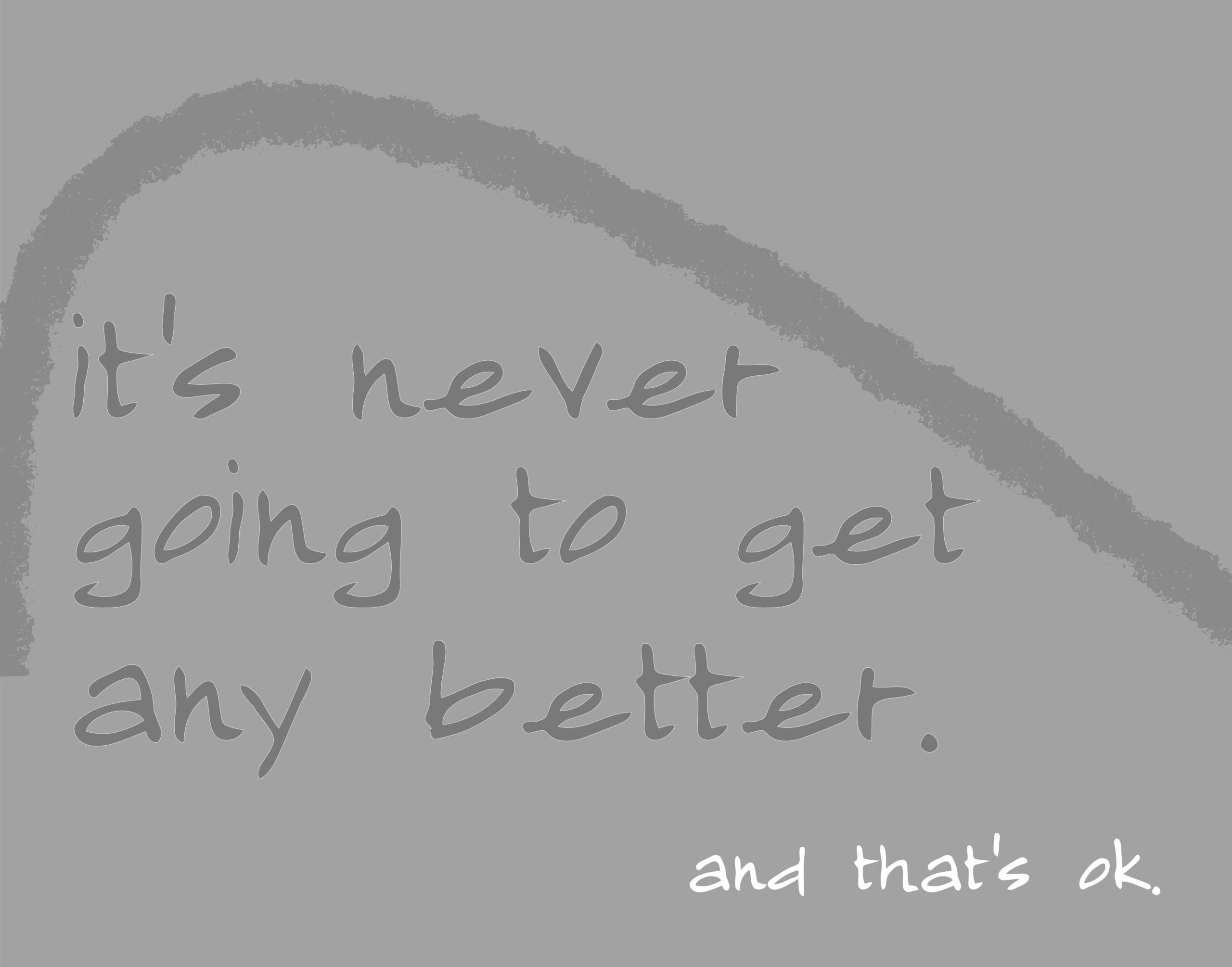 never ok